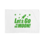 【仮想通貨】ADKグッズ専門店 のLet's go to the moon! ブランケット