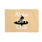 AlohaClub （あろはくらぶ）のAlohaBitchClubマーメードロゴGirlバージョン ブランケット