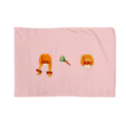 K.N. ~ kao ~のガールとボーイとにんじん 桜color ブランケット Blanket