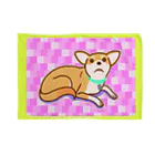 ULI_Tetoのテトさん(犬)ピンク ブランケット
