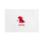 コロ。COLOM.犬いぬdogリボングッズ.のCOLOM.ハート！トイプードル！人気かわいい！いぬ犬グッズ！といぷーどる Blanket