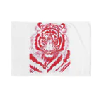 翠紀~suiki.japan~のRed Tiger  Blanket