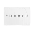 YOHAKUのYOHAKU LOGO KOMONO ブランケット