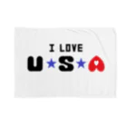 airabuwoのI Love USA. Blanket