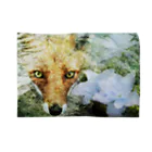 suparnaの狐と紫陽花 Blanket