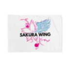 SAKURA WING LLC.のSAKURA WINGnewロゴ ブランケット