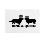 5corgisのKING ＆ QUEEN （コーギー） Blanket