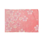 筆森の桜満開 Blanket
