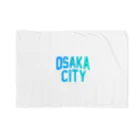 JIMOTOE Wear Local Japanの大阪市 OSAKA CITY Blanket