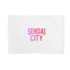 JIMOTOE Wear Local Japanの仙台市 SENDAI CITY Blanket