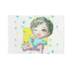 気まぐれTomotonニャンコ好き店のちび男の子 Blanket