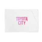 JIMOTO Wear Local Japanの豊田市 TOYOTA CITY Blanket