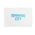 JIMOTOE Wear Local Japanの豊橋市 TOYOHASHI CITY Blanket