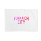 JIMOTO Wear Local Japanの四日市 YOKKAICHI CITY Blanket