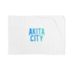 JIMOTOE Wear Local Japanの秋田市 AKITA CITY Blanket