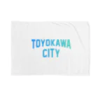 JIMOTOE Wear Local Japanの豊川市 TOYOKAWA CITY Blanket