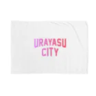 JIMOTOE Wear Local Japanの浦安市 URAYASU CITY Blanket
