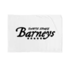 DARTS SPACE BarneysのBarneyロゴ ブラック ブランケット