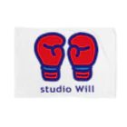 総合格闘技・フィットネス studio Willのstudio Will×INGRID オリジナルブランケット ブランケット