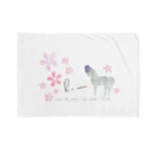 ClubHMのSpring Horse 桜帽子 Blanket