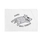 erumaのBULL TERRIER HARU ブランケット