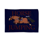 SHIROFUNE_mooooのHORSE　JUMPING ブランケット