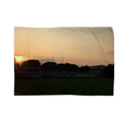 MSDのラグビー場の夕焼け Blanket