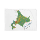 北海道ファンマガジン編集部の北海道179市町村地図 Blanket