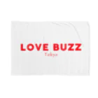 LOVEBUZZのLOVEBUZZ logo RED ブランケット