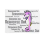 LalaHangeulのSeahorse Dad　ピンク ブランケット