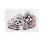 Momojiの犬画のシーズー105 Blanket