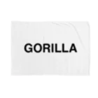 TOKYO LOGOSHOP 東京ロゴショップのGORILLA-ゴリラ- ブランケット