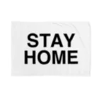 TOKYO LOGOSHOP 東京ロゴショップのSTAY HOME-ステイホーム- Blanket