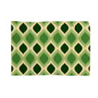 retro_miwaのレトロ パターン柄 グリーン 緑 Blanket