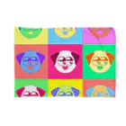 MINTのCute colorful dog 111 Blanket