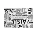 トーマス　デザイングッズのオリジナルロゴ　AISU DAISUKIDAYO ブランケット