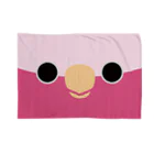 いんこ屋堂のモモイロインコの顔 Blanket