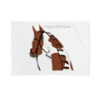 SHIROFUNE_mooooのequestrian  ブランケット