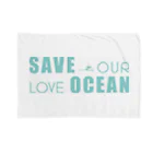 surf_martのSAVE OUR LOVE OCEAN Blanket