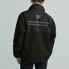 Andiamoのシンプルおひげ。（両面/白） Boa Fleece Jacket