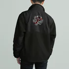 SaionjiNami_OfficialMerchandiseのℱⁿ（世界樹と黒フォント） 西園寺ナミ公式グッズ Boa Fleece Jacket