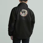 猫のきぬくんのお店のお花のリースとにゃんこ Boa Fleece Jacket