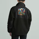 のんびりアート工房のストリートアート Boa Fleece Jacket