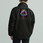 のんびりアート工房のサイバーパンク都市 Boa Fleece Jacket