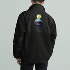 LONESOME TYPE ススの🌕月に吠える🐺（HOWL at the Moon） Boa Fleece Jacket