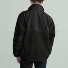 アオフジマキのサンフラワー Boa Fleece Jacket