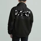 ハヤシ屋のモノクロ自由形 Boa Fleece Jacket