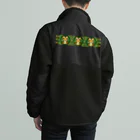 ハナドリカ SUZURI店のタケタケタイガー Boa Fleece Jacket