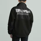 lamedessinのUBLIVE Supporter（WHITE Ink） Boa Fleece Jacket