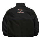 宇宙の真理ナビゲーターSunsCrystal's Shopの【乙女座】Vergo is Observant Boa Fleece Jacket